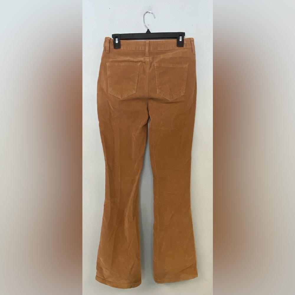 Regeneration By Celebrity Pink Womens Size 9/29 Flare Corduroy Tan Retro Pants - Picture 4 of 10